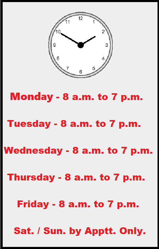 Opening Times